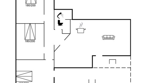 Haus mit 3 Schlafzimmern in Store Fuglede mit terrasse - Foto 2