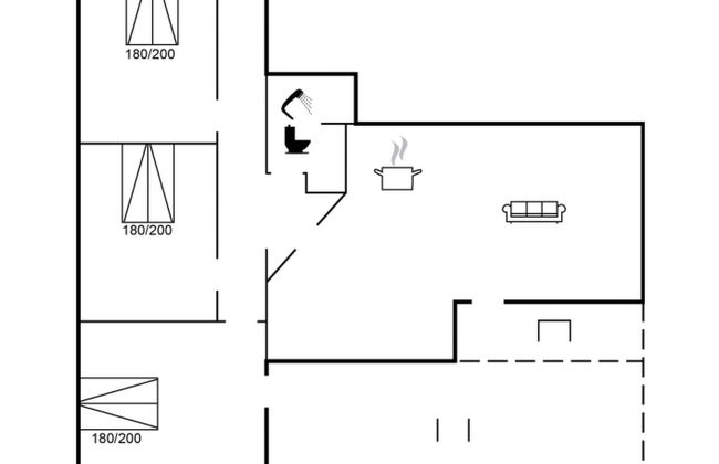 Haus mit 3 Schlafzimmern in Store Fuglede mit terrasse - Foto 2