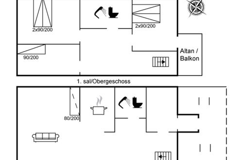 Foto 1 - Apartment mit 3 Schlafzimmern in Rømø mit terrasse