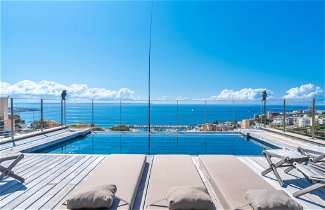 Foto 1 - Casa de 4 habitaciones en Palma con piscina privada y vistas al mar