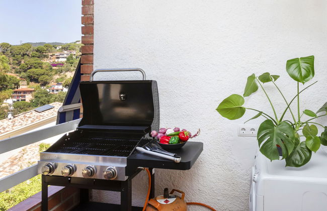 Apartamento de 2 quartos em Lloret de Mar com piscina e jardim - Foto 20