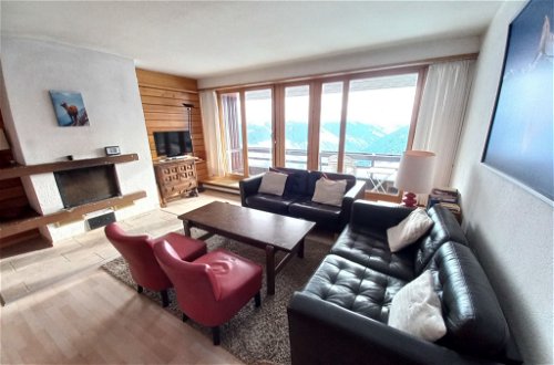 Foto 2 - Appartamento con 2 camere da letto a Vex con piscina e vista sulle montagne