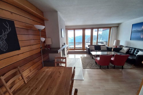 Foto 7 - Appartamento con 2 camere da letto a Vex con piscina e vista sulle montagne