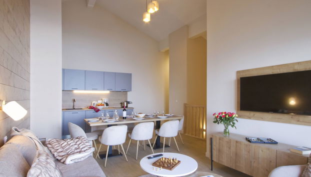 Apartment mit 3 Schlafzimmern in Huez mit sauna und whirlpool - Foto 4