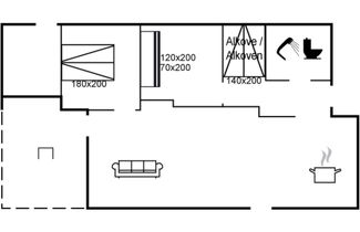 Foto 2 - Casa con 2 camere da letto a Løkken con terrazza