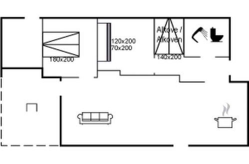 Foto 31 - Casa de 2 habitaciones en Løkken con terraza