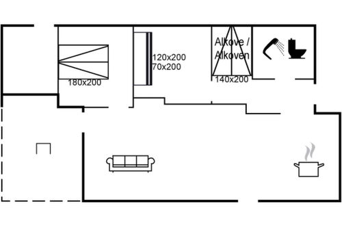 Foto 31 - Casa con 2 camere da letto a Løkken con terrazza