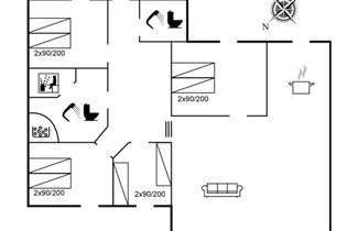 Foto 2 - Casa con 4 camere da letto a Løkken con terrazza e sauna