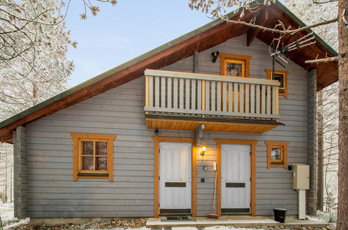 Foto 1 - Casa de 1 habitación en Kemijärvi con sauna y vistas a la montaña