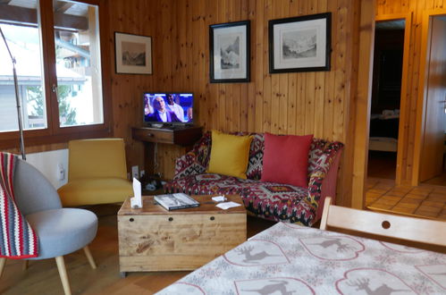 Foto 3 - Apartamento de 2 quartos em Grindelwald com vista para a montanha