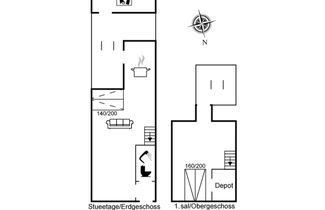 Foto 2 - Haus mit 1 Schlafzimmer in Rudkøbing mit terrasse