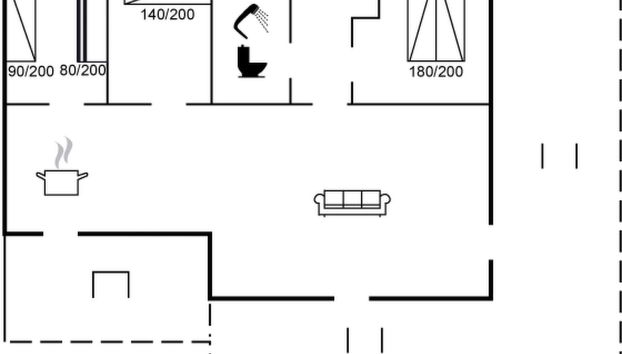 Casa con 3 camere da letto a Skibby con terrazza - Foto 2