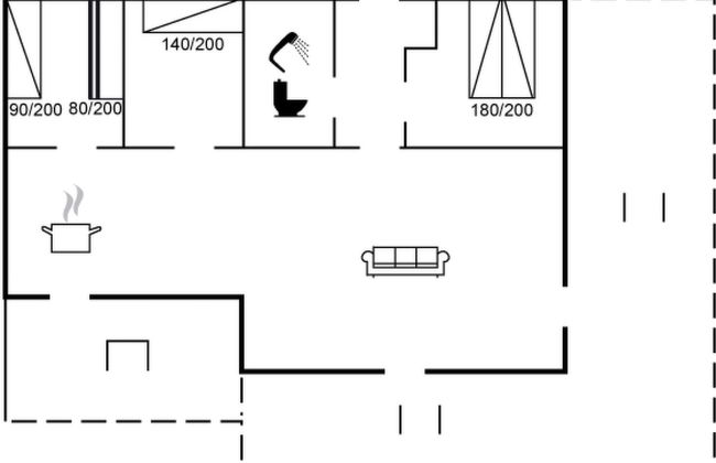 Casa de 3 quartos em Skibby com terraço - Foto 2