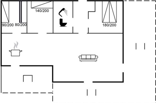 Foto 2 - Casa con 3 camere da letto a Skibby con terrazza
