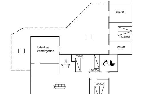 Photo 2 - 2 bedroom House in Saksild Strand with terrace