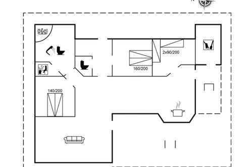 Foto 25 - Casa con 3 camere da letto a Lønstrup con terrazza e sauna