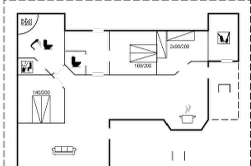 Foto 25 - Casa de 3 habitaciones en Lønstrup con terraza y sauna