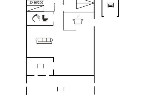 Foto 2 - Casa con 2 camere da letto a Vemb con terrazza
