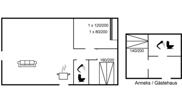 Haus mit 2 Schlafzimmern in Assens mit terrasse - Foto 2