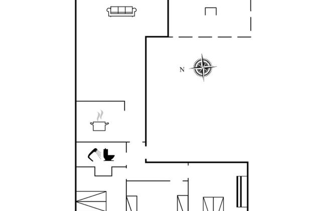 Casa de 3 quartos em Allingåbro com terraço - Foto 7
