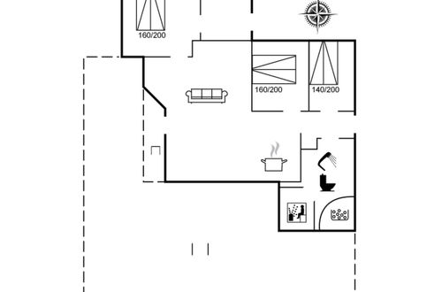 Photo 24 - 3 bedroom House in Hirtshals with terrace and sauna