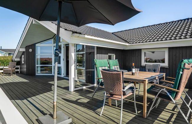 Casa de 3 quartos em Vinderup com terraço e sauna - Foto 20
