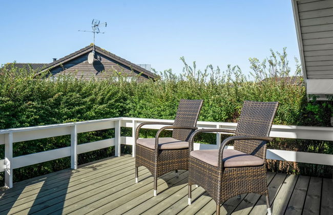 Casa de 3 quartos em Vinderup com terraço e sauna - Foto 19