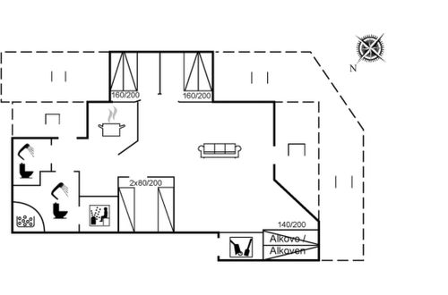 Foto 39 - Casa con 3 camere da letto a Vinderup con terrazza e sauna