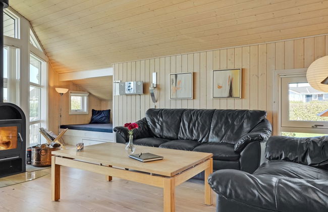 Casa de 3 quartos em Vinderup com terraço e sauna - Foto 34