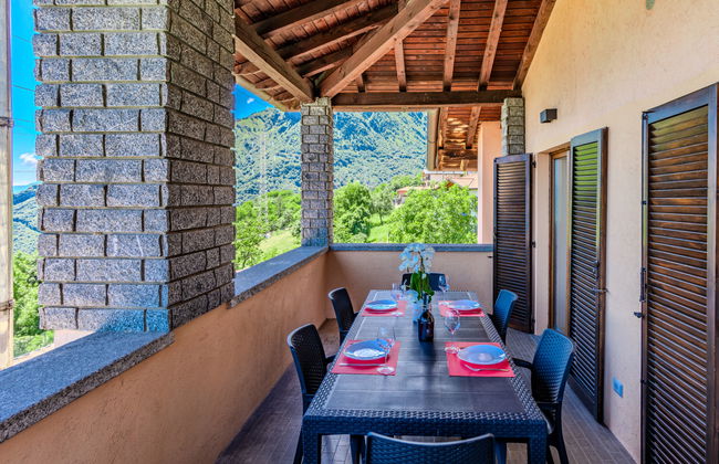 Apartamento de 3 quartos em Stazzona com piscina e jardim - Foto 27