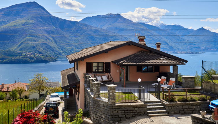 Foto 1 - Apartamento de 2 quartos em Stazzona com piscina e vista para a montanha