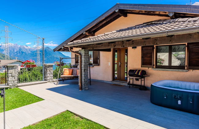 Apartamento de 3 quartos em Stazzona com piscina e jardim - Foto 4