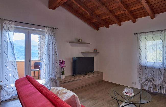 Apartamento de 3 quartos em Stazzona com piscina e jardim - Foto 7