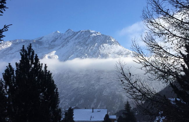 Apartamento de 2 quartos em Saas-Fee com jardim e sauna - Foto 40