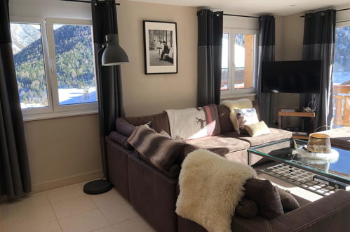 Foto 1 - Apartamento de 2 quartos em Saas-Fee com jardim e sauna