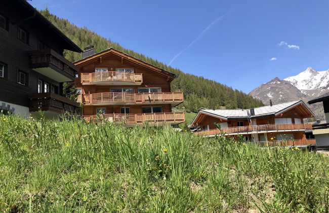 Apartamento de 2 quartos em Saas-Fee com jardim e sauna - Foto 28