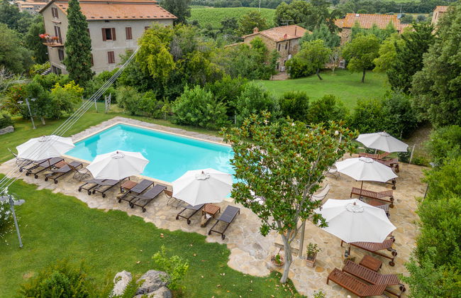 Casa de 3 quartos em Cinigiano com piscina e jardim - Foto 37