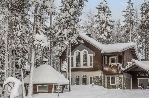 Foto 1 - Casa con 3 camere da letto a Kittilä con sauna e vista sulle montagne