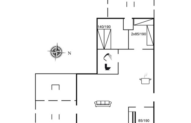 Haus mit 3 Schlafzimmern in Skjern mit terrasse - Foto 2