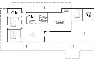 Foto 2 - Casa con 4 camere da letto a Knebel con terrazza e vasca idromassaggio