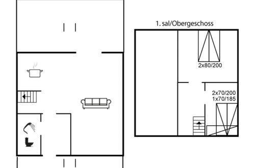Photo 2 - Maison de 2 chambres à Ebeltoft avec terrasse