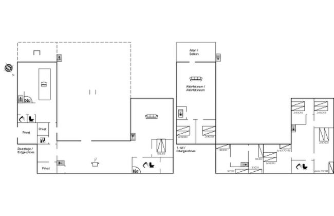 Casa de 8 quartos em Tranekær com piscina privada e terraço - Foto 22