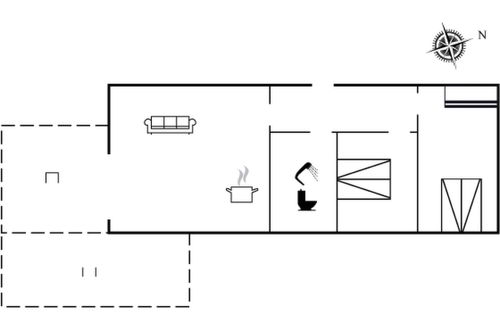 Foto 2 - Haus mit 2 Schlafzimmern in Juelsminde mit terrasse