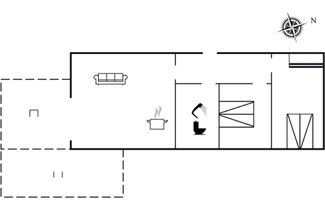 Foto 2 - Haus mit 2 Schlafzimmern in Juelsminde mit terrasse