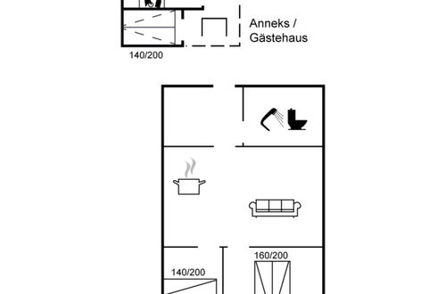 Photo 21 - 2 bedroom House in Hals with terrace