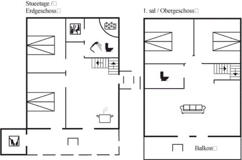 Foto 2 - Casa de 4 quartos em Gråsten com terraço e sauna