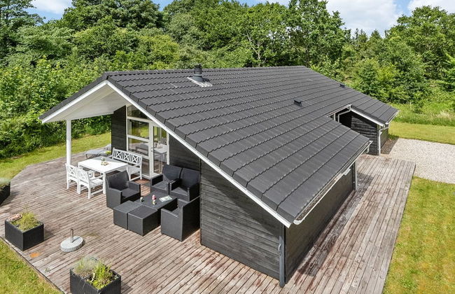 Casa con 3 camere da letto a Toftlund con terrazza e sauna - Foto 12