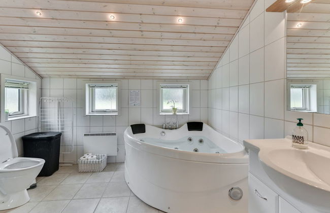 Casa con 3 camere da letto a Toftlund con terrazza e sauna - Foto 25