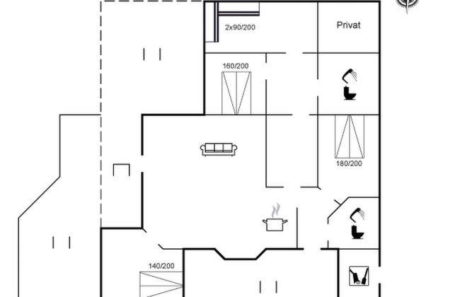 Haus mit 4 Schlafzimmern in Fjerritslev mit terrasse - Foto 1