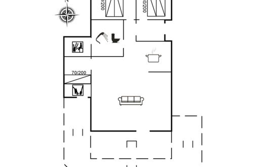 Foto 19 - Casa con 3 camere da letto a Tarm con terrazza e sauna